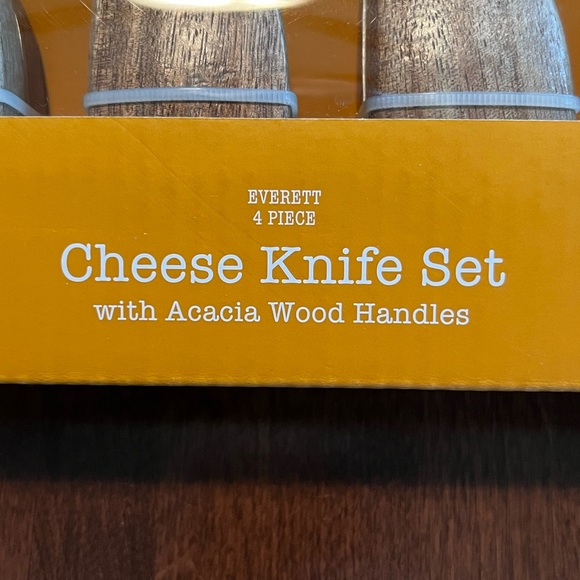2/$15💙 our table Cheese Knife Set, NWT - Picture 3 of 5